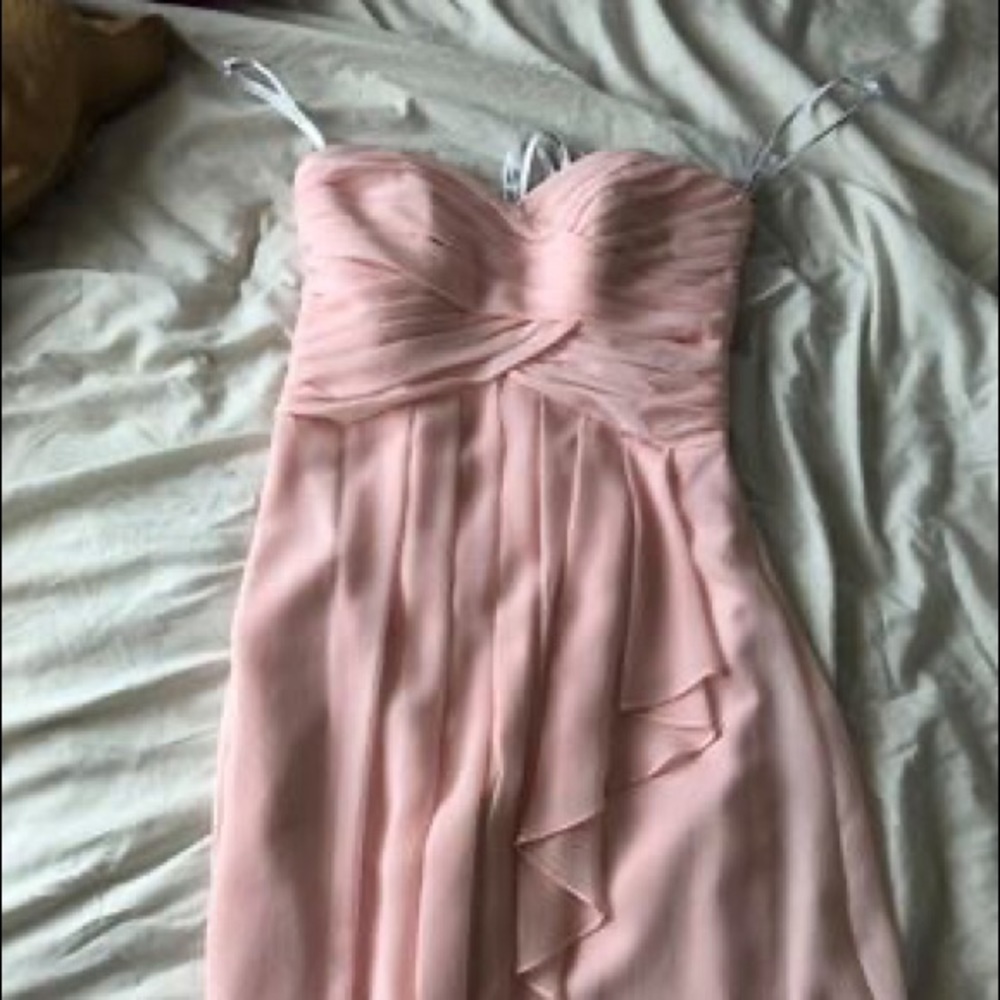David’s bridal bridesmaid dress